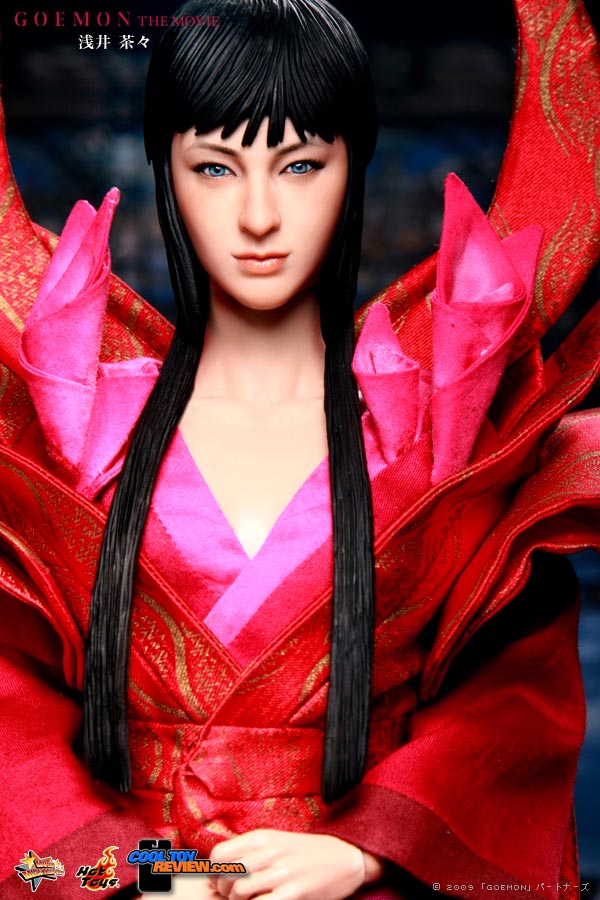 MMS99  12 inch Goemon The Movie  Chacha Asai by Hot Toys. Revealed April 25th, 2009.