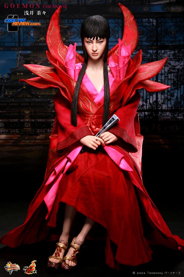 MMS99  12 inch Goemon The Movie  Chacha Asai by Hot Toys. Revealed April 25th, 2009.