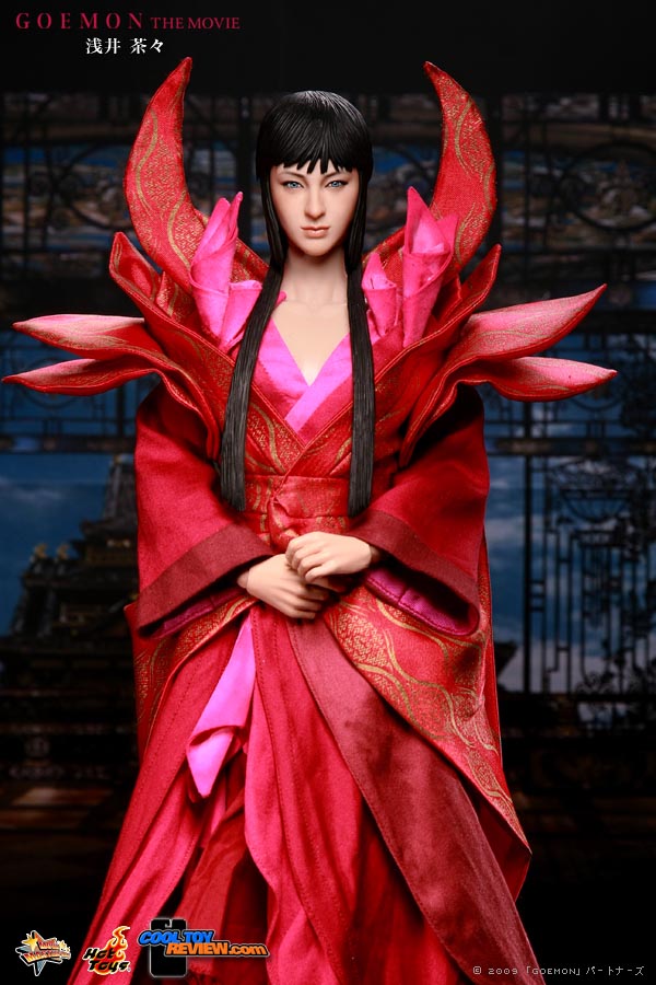 MMS99  12 inch Goemon The Movie  Chacha Asai by Hot Toys. Revealed April 25th, 2009.