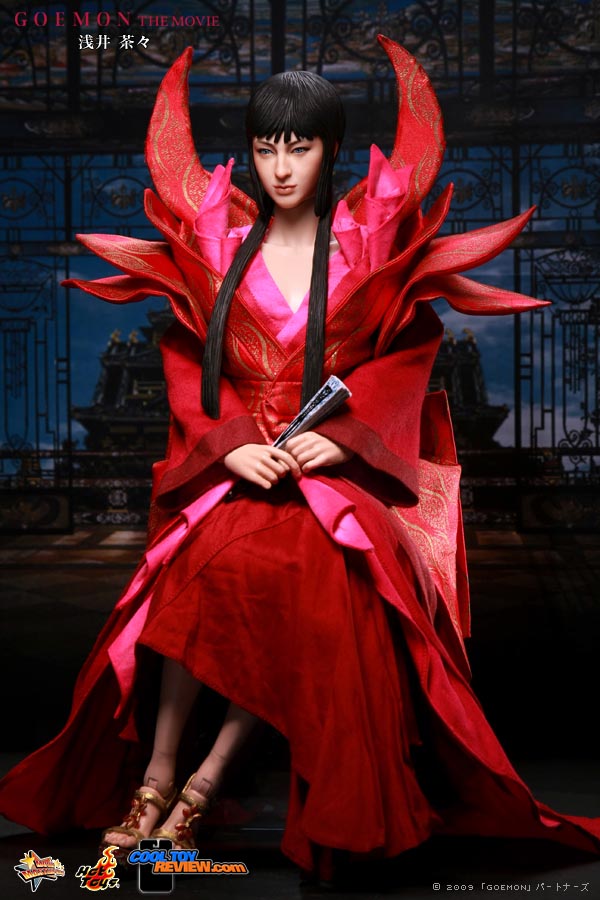MMS99  12 inch Goemon The Movie  Chacha Asai by Hot Toys. Revealed April 25th, 2009.