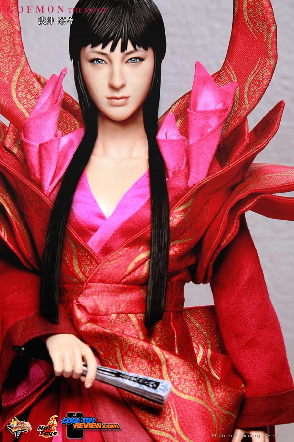 MMS99  12 inch Goemon The Movie  Chacha Asai by Hot Toys. Revealed April 25th, 2009.