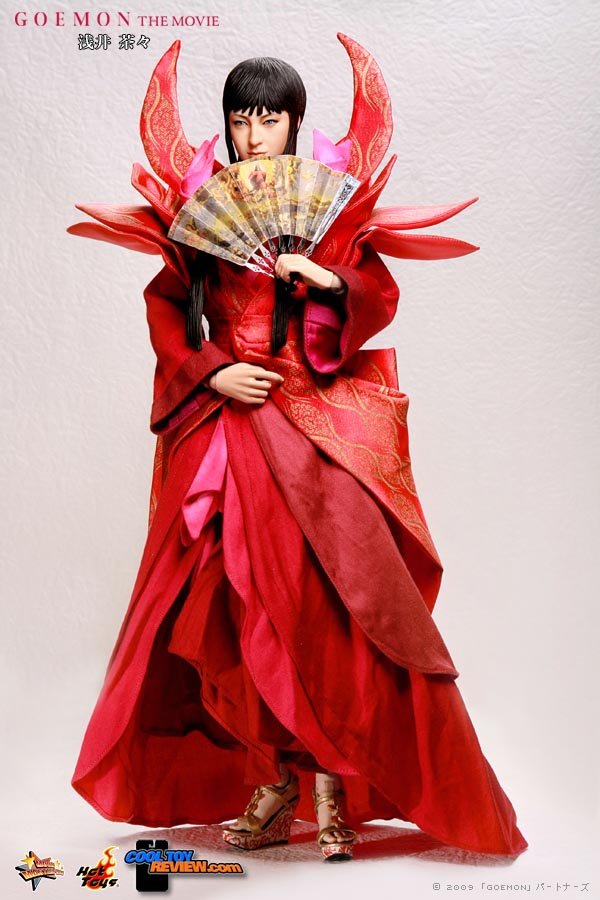 MMS99  12 inch Goemon The Movie  Chacha Asai by Hot Toys. Revealed April 25th, 2009.