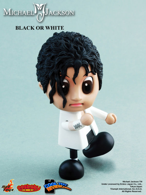 Michael Jackson Cosbaby figures by Hot Toys. <br>  Revealed on January 21, 2009