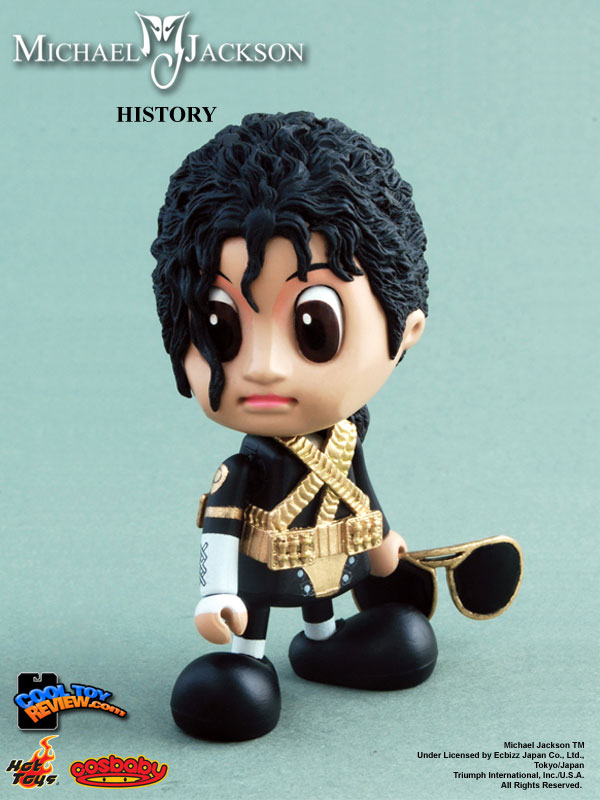 Michael Jackson Cosbaby figures by Hot Toys. <br>  Revealed on January 21, 2009