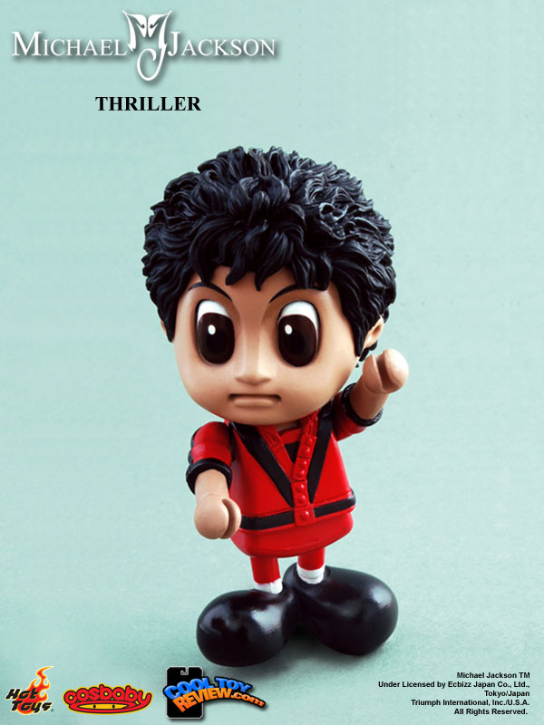 Michael Jackson Cosbaby figures by Hot Toys. <br>  Revealed on January 21, 2009