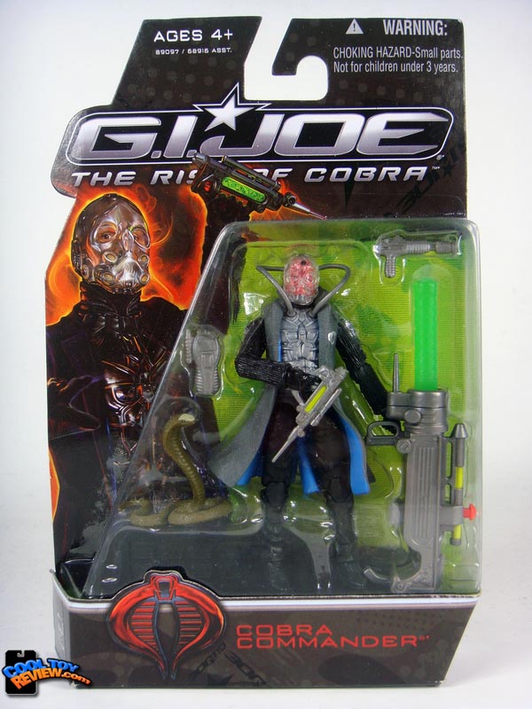  Cobra Commander from the G.I.Joe: Rise Of Cobra feature film action figure assortment by Hasbro