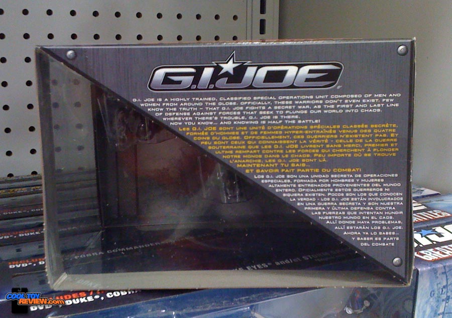 Canadian Packaging Of G.I. Joe Rise Of Cobra M.A.R.S. three pack from Hasbro