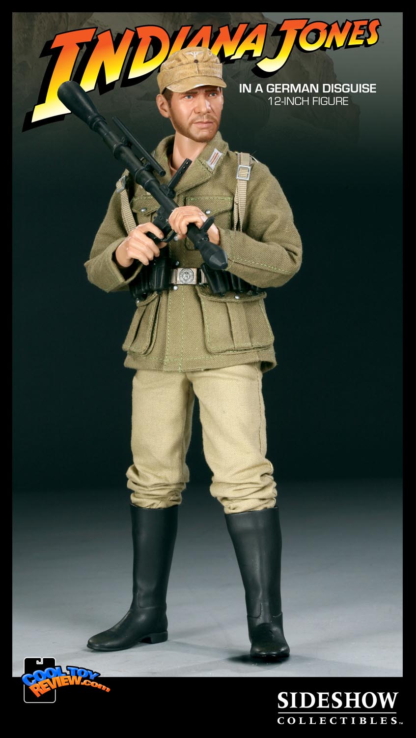 Indiana Jones in German Disguise 12 inch figure by Sideshow Collectibles