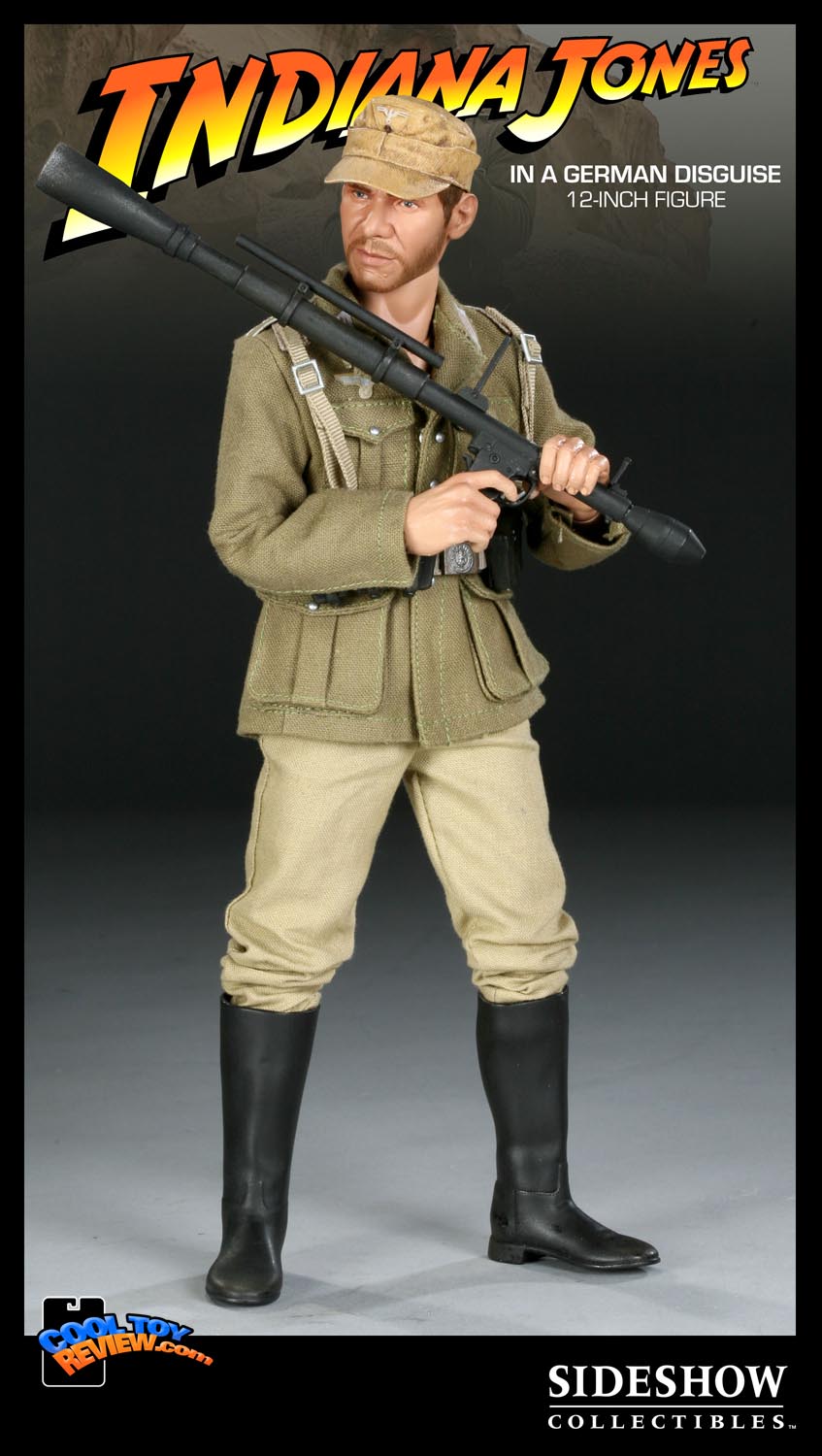 Indiana Jones in German Disguise 12 inch figure by Sideshow Collectibles