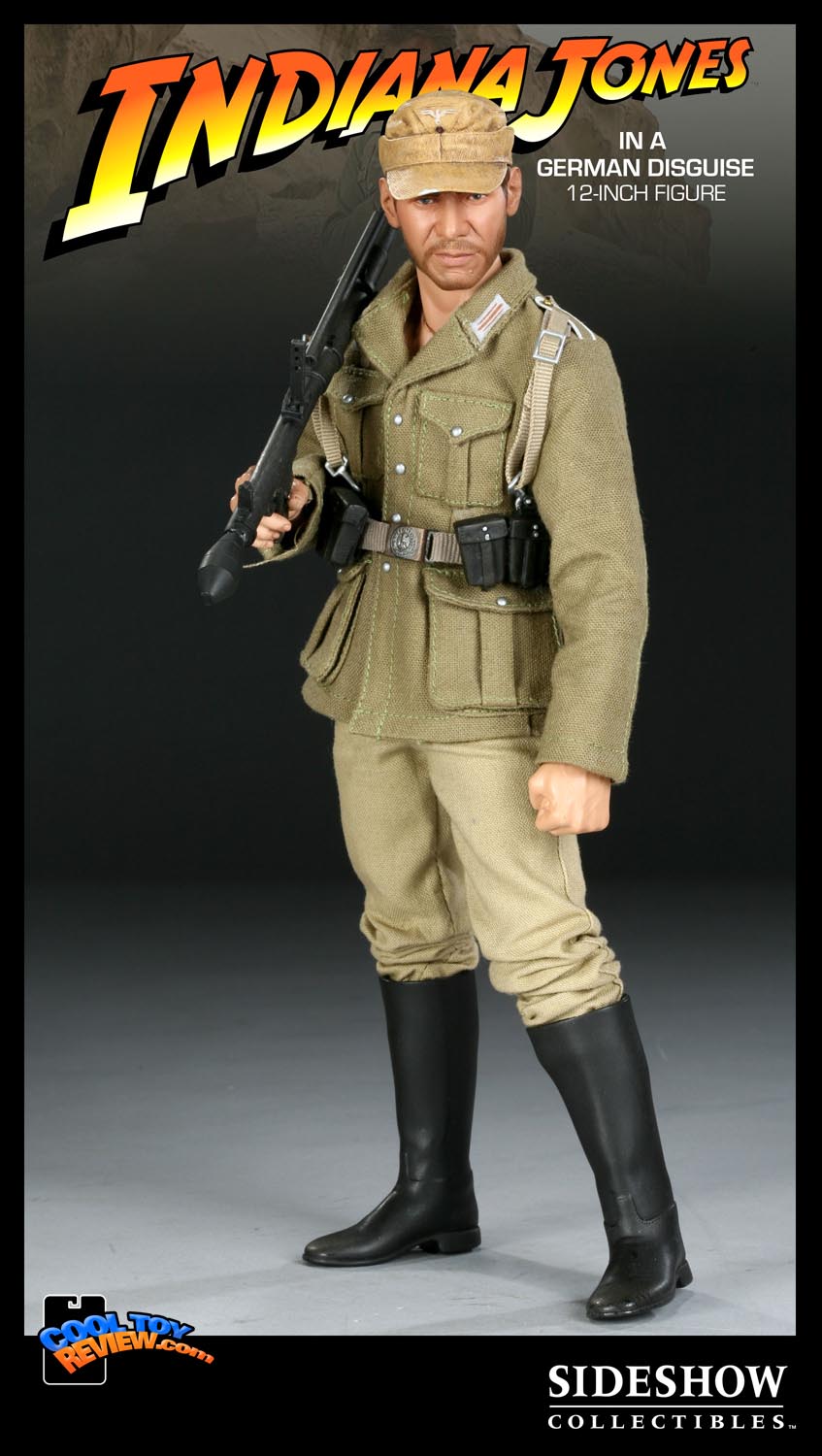 Indiana Jones in German Disguise 12 inch figure by Sideshow Collectibles