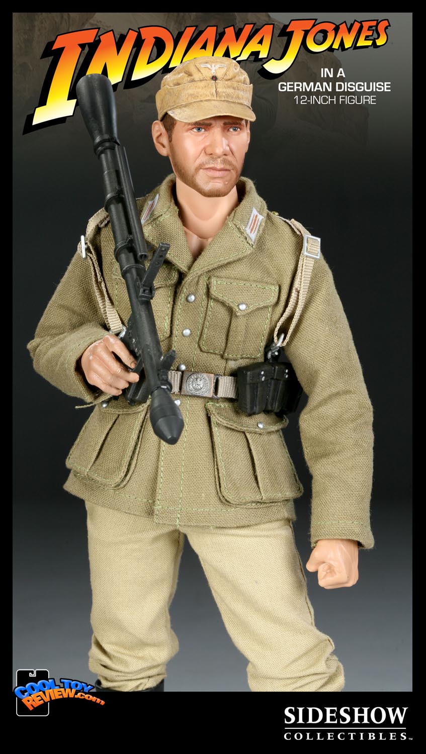Indiana Jones in German Disguise 12 inch figure by Sideshow Collectibles