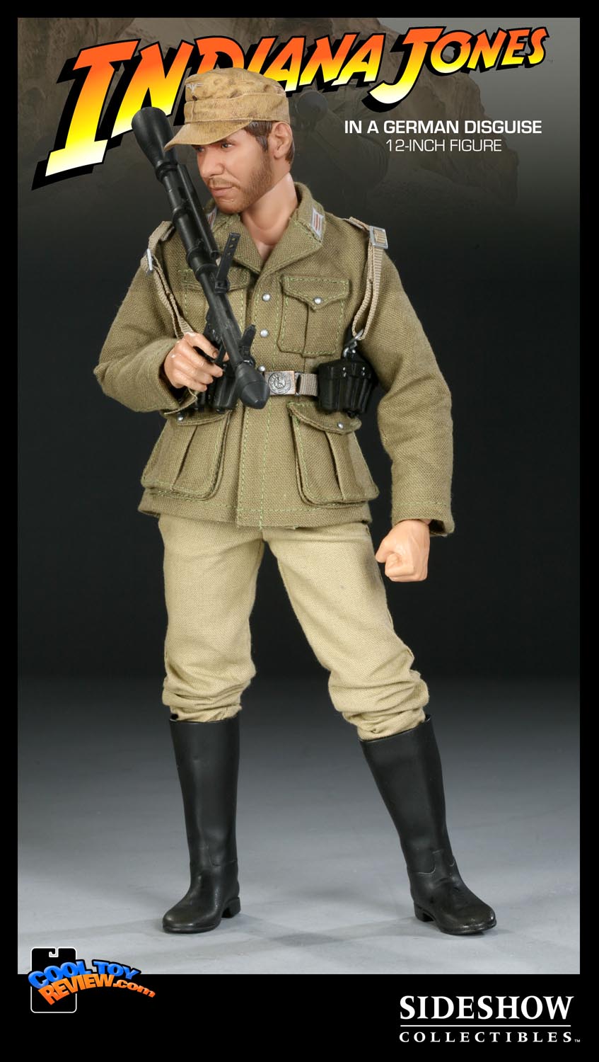 Indiana Jones in German Disguise 12 inch figure by Sideshow Collectibles