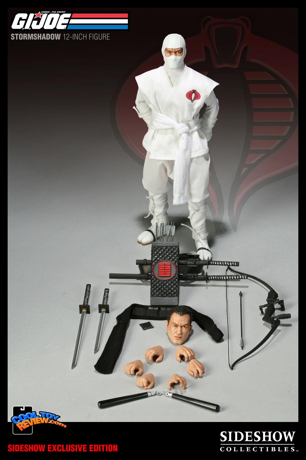 Stormshadow 12 inch figure from the G.I. Joe figure collection by Sideshow Collectibles