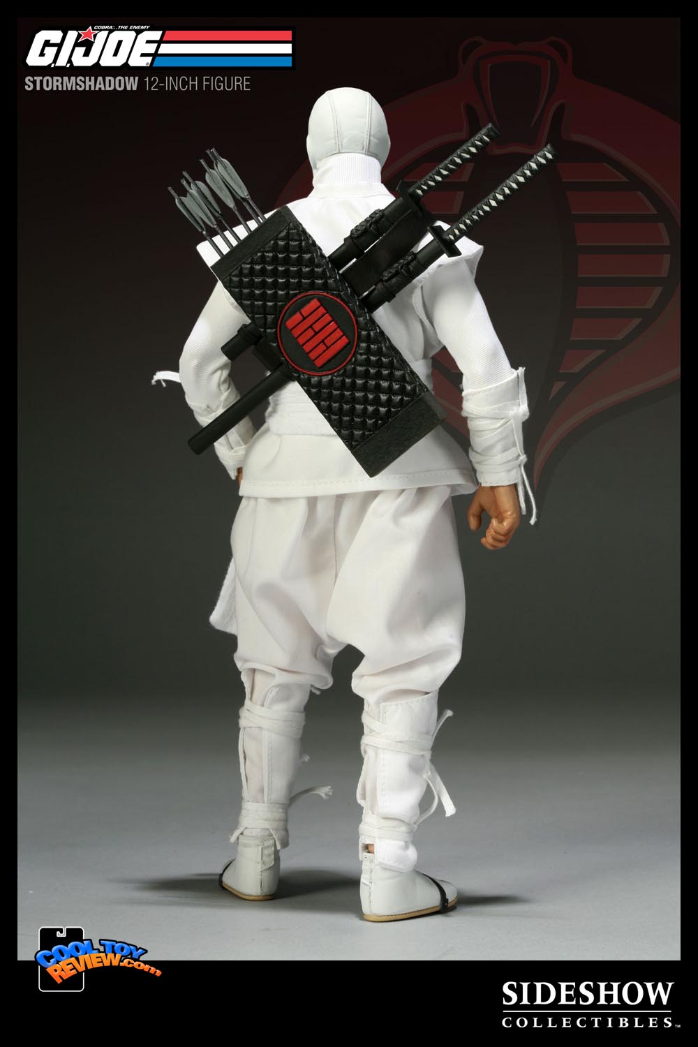 Stormshadow 12 inch figure from the G.I. Joe figure collection by Sideshow Collectibles