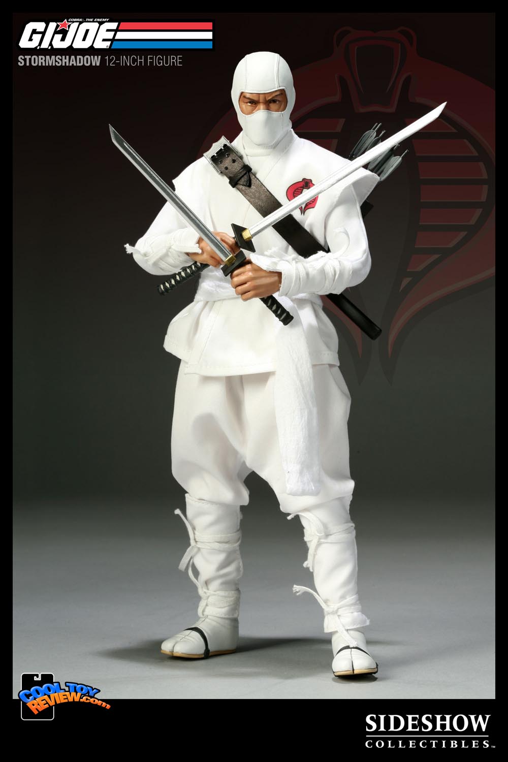 Stormshadow 12 inch figure from the G.I. Joe figure collection by Sideshow Collectibles