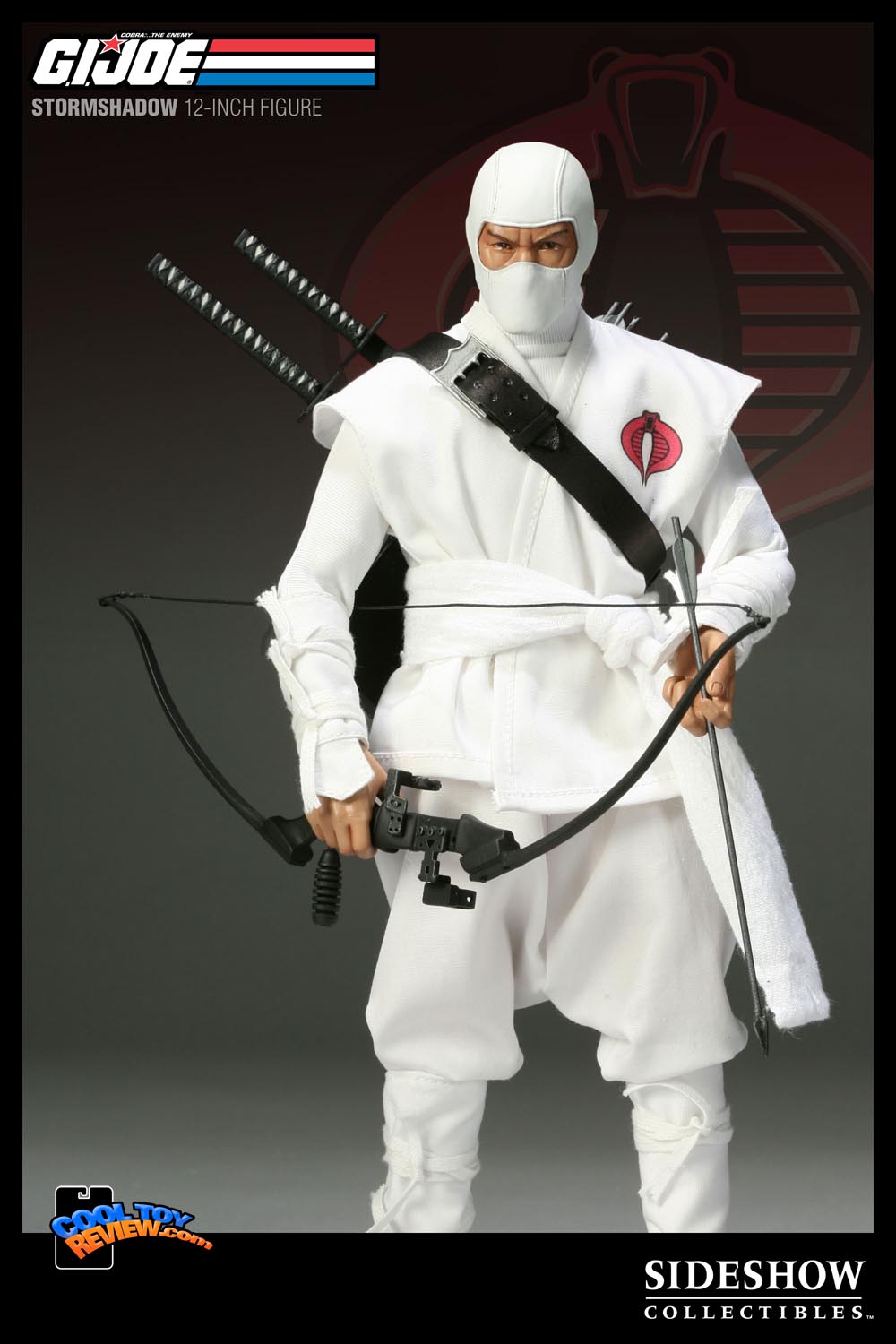 Stormshadow 12 inch figure from the G.I. Joe figure collection by Sideshow Collectibles