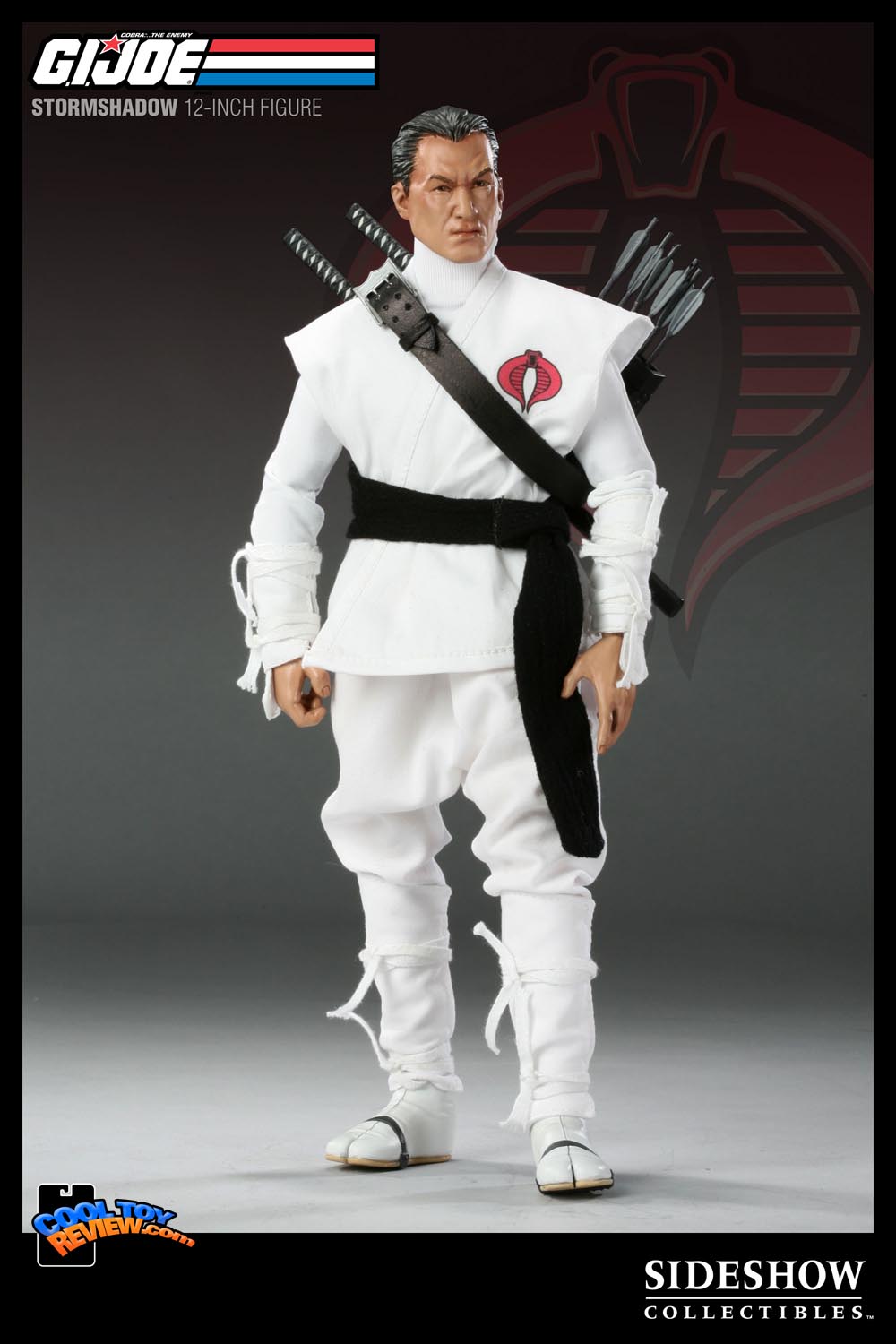 Stormshadow 12 inch figure from the G.I. Joe figure collection by Sideshow Collectibles