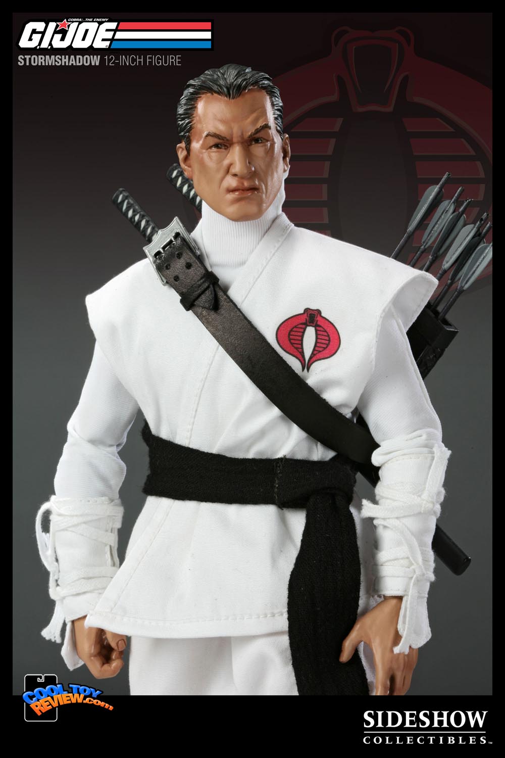 Stormshadow 12 inch figure from the G.I. Joe figure collection by Sideshow Collectibles