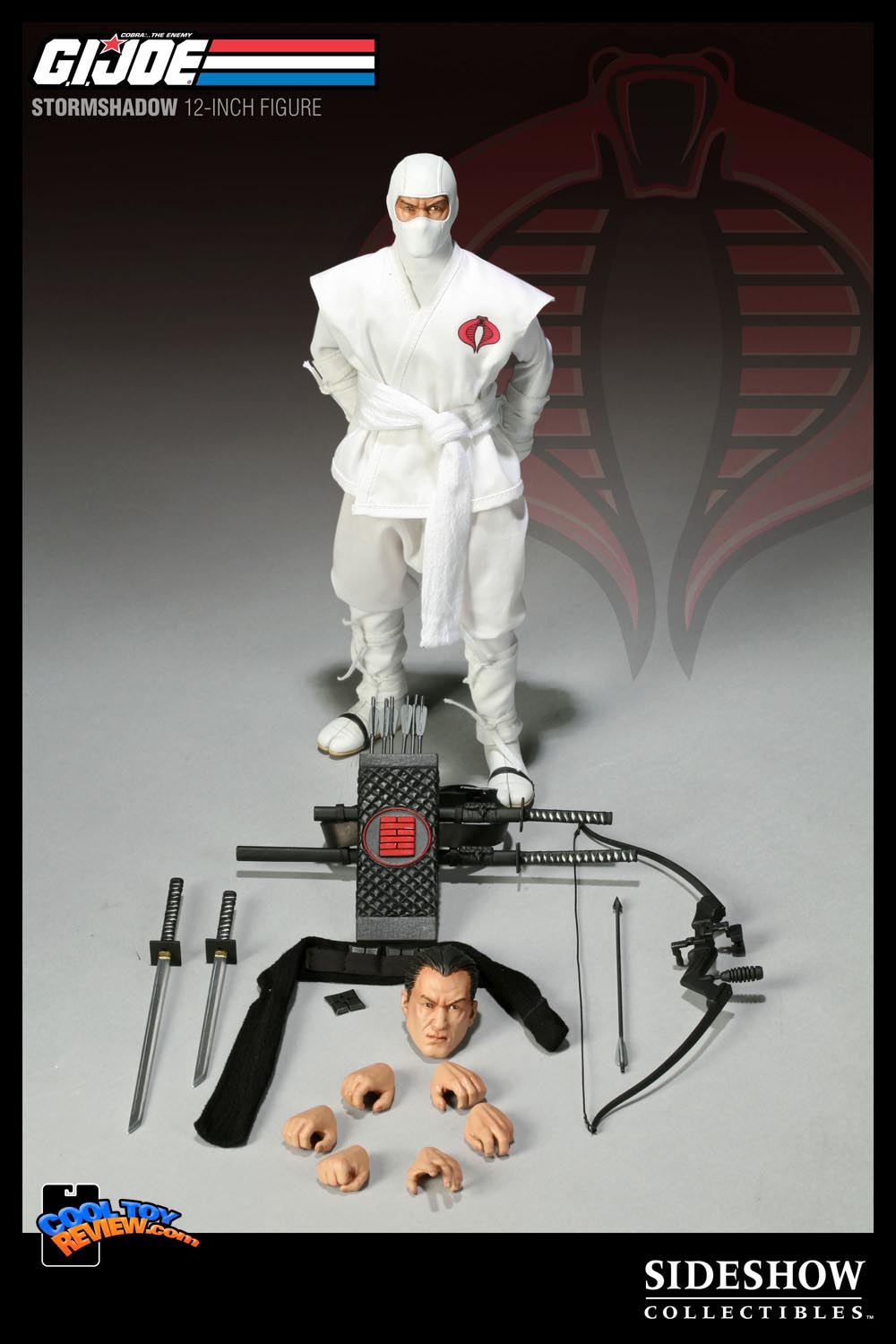 Stormshadow 12 inch figure from the G.I. Joe figure collection by Sideshow Collectibles