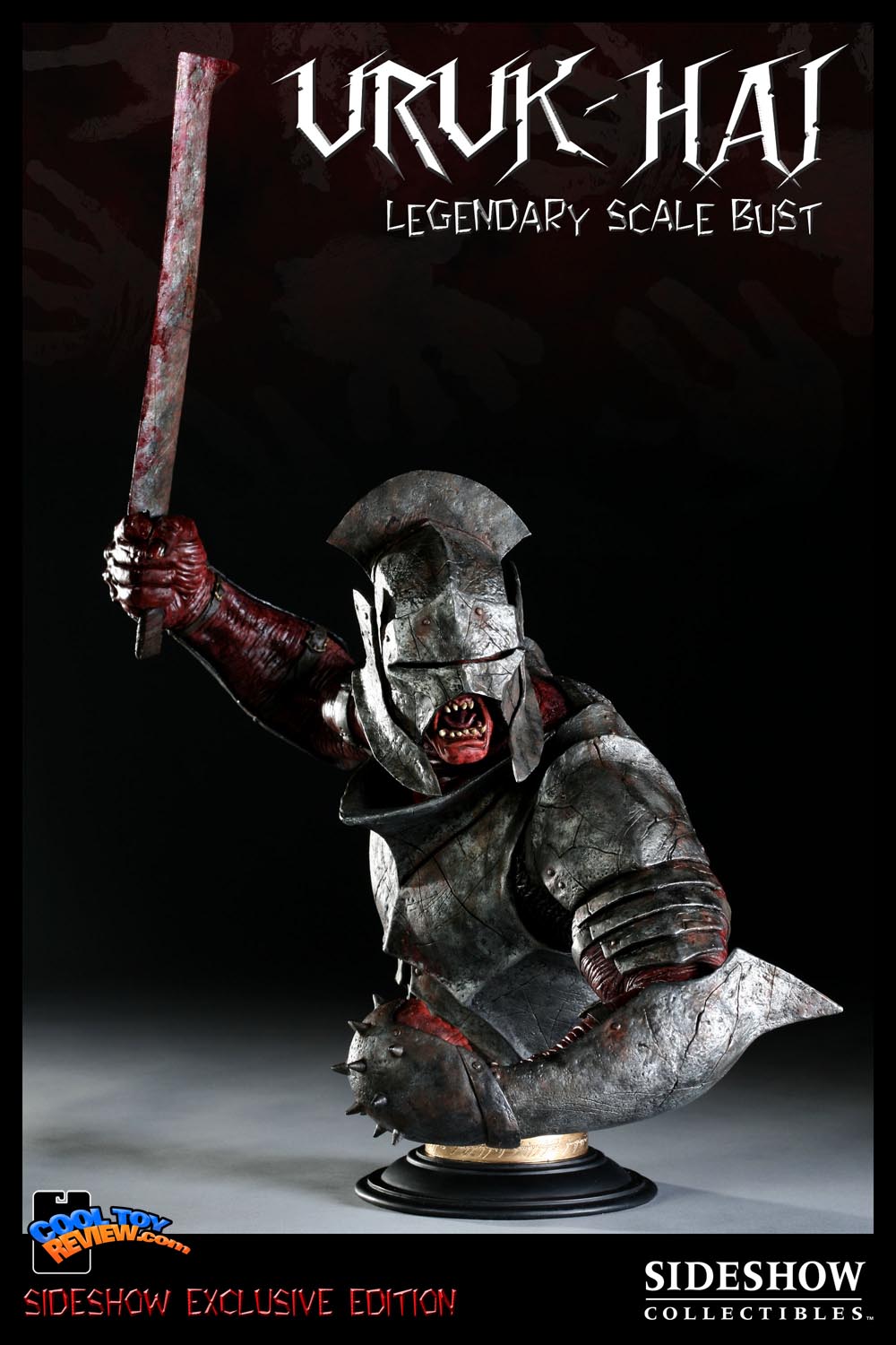 The Lord Of The Rings Uruk-hai Legendary Scale Bust by Sideshow Collectibles