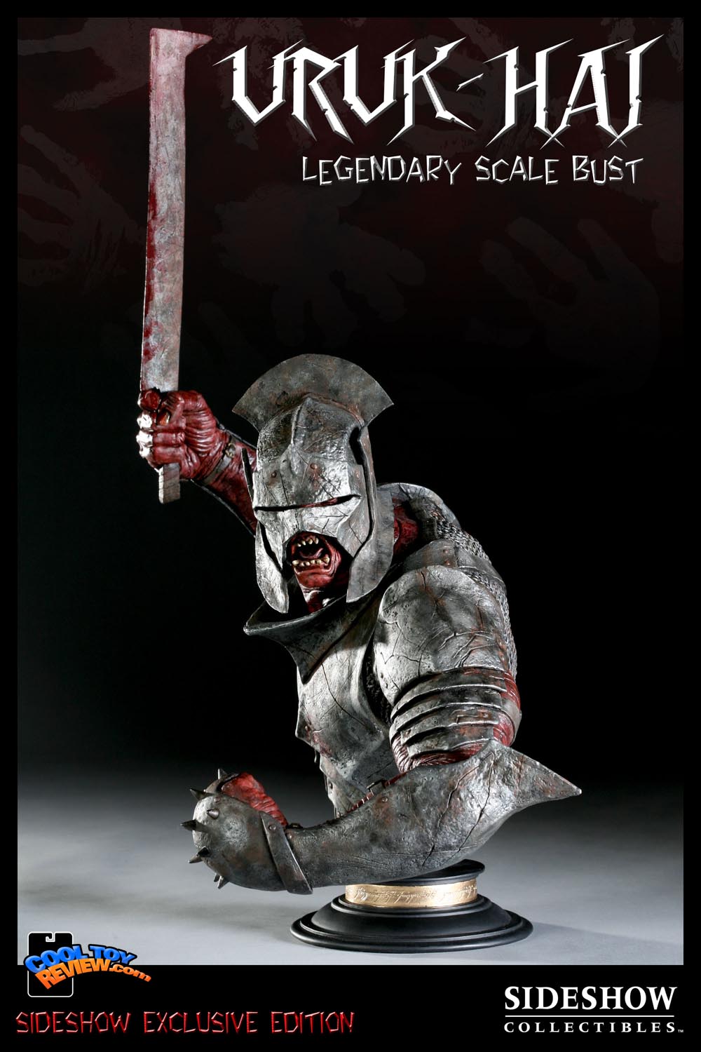 The Lord Of The Rings Uruk-hai Legendary Scale Bust by Sideshow Collectibles