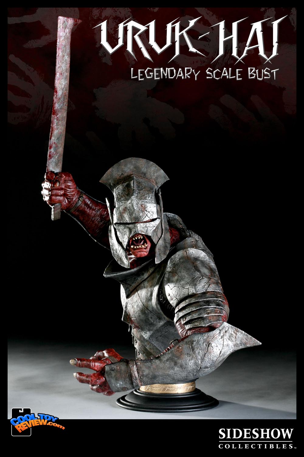 The Lord Of The Rings Uruk-hai Legendary Scale Bust by Sideshow Collectibles