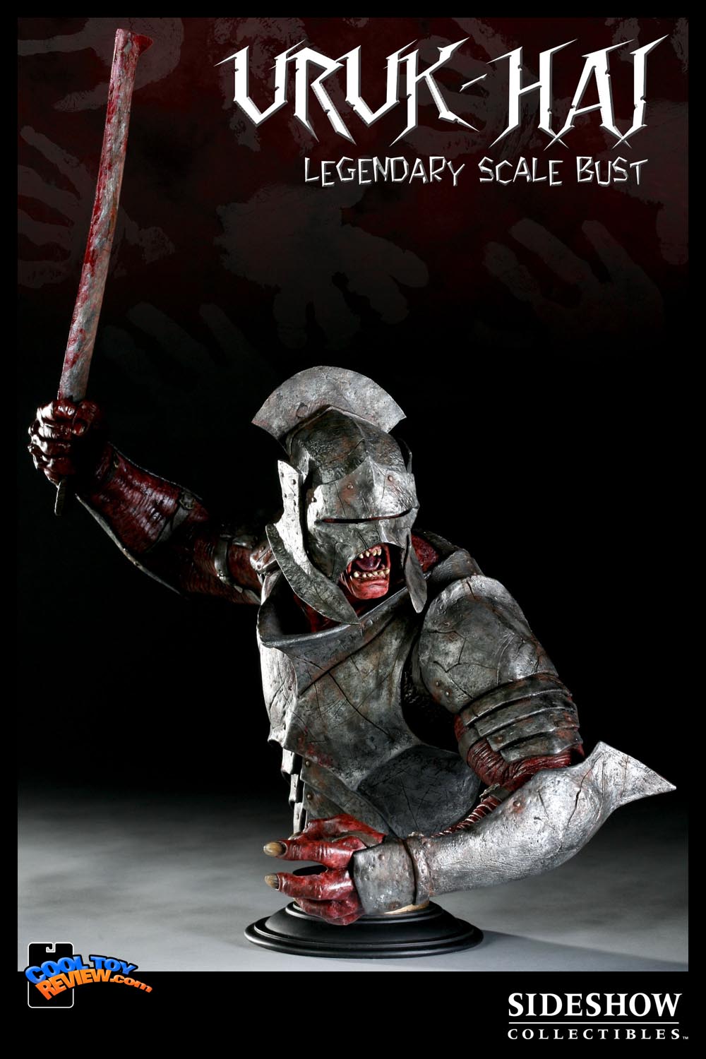 The Lord Of The Rings Uruk-hai Legendary Scale Bust by Sideshow Collectibles