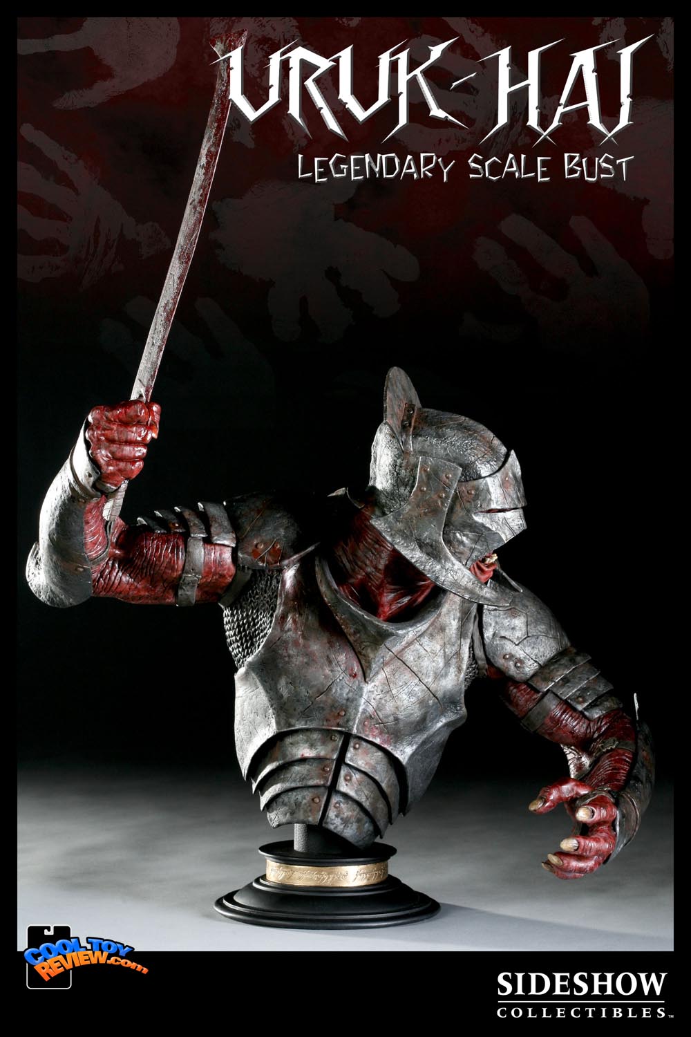 The Lord Of The Rings Uruk-hai Legendary Scale Bust by Sideshow Collectibles