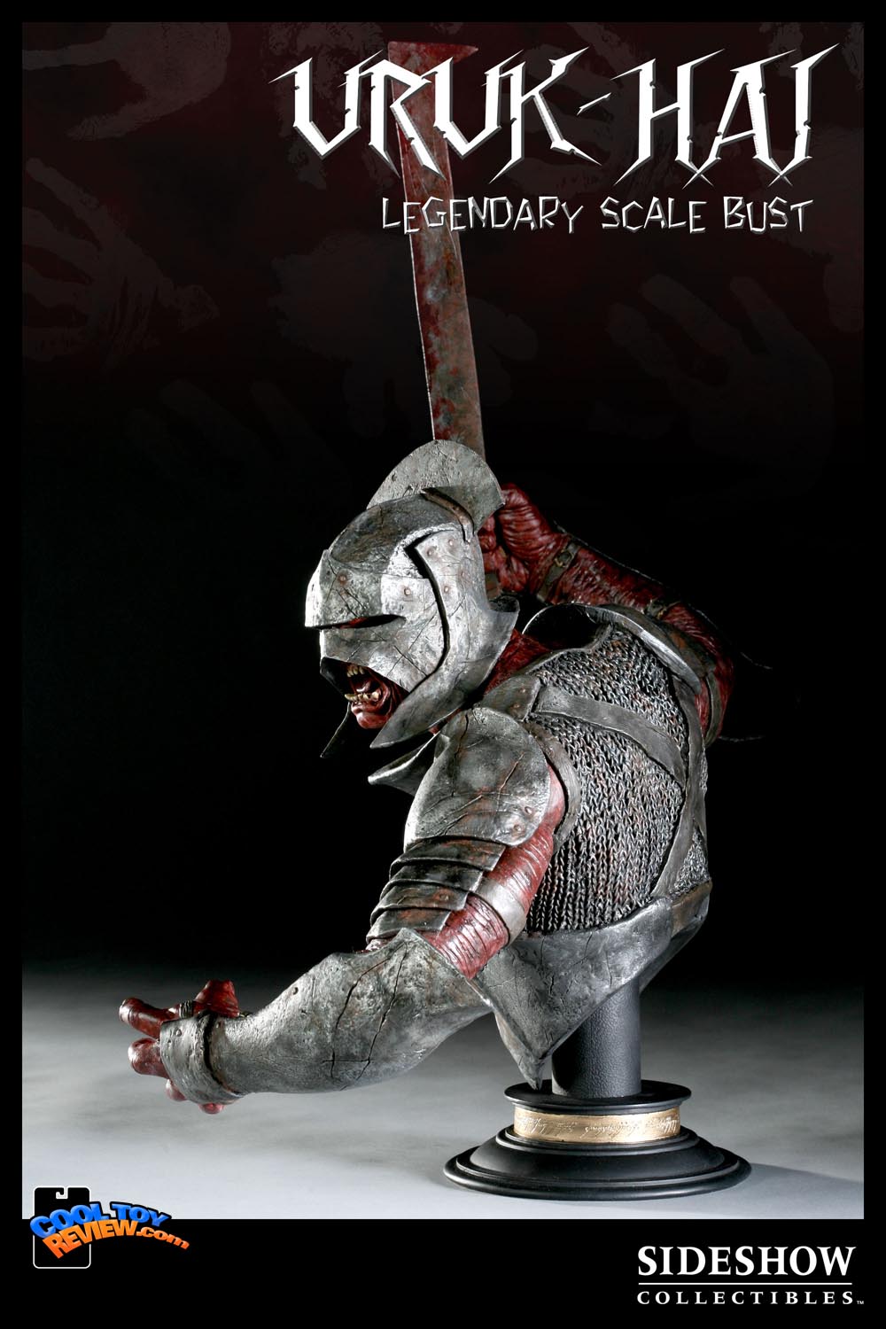 The Lord Of The Rings Uruk-hai Legendary Scale Bust by Sideshow Collectibles