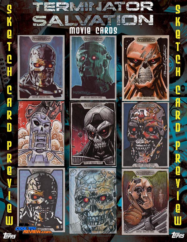 Terminator Salvation Cards by Topps