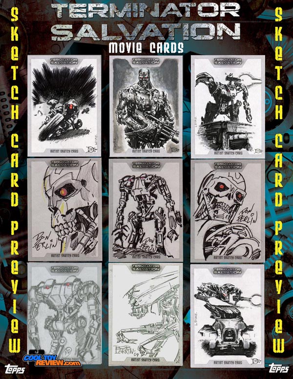 Terminator Salvation Cards by Topps