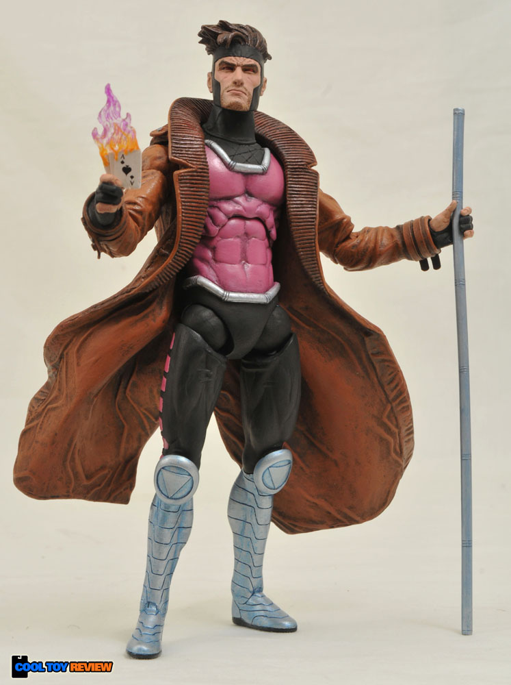 Marvel Selects Gambit action figure by Diamond Select Toys
