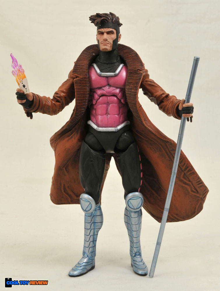 Marvel Selects Gambit action figure by Diamond Select Toys