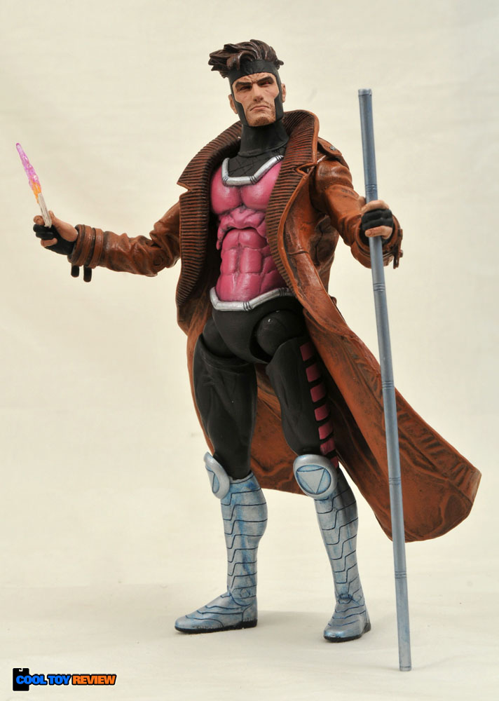 Marvel Selects Gambit action figure by Diamond Select Toys