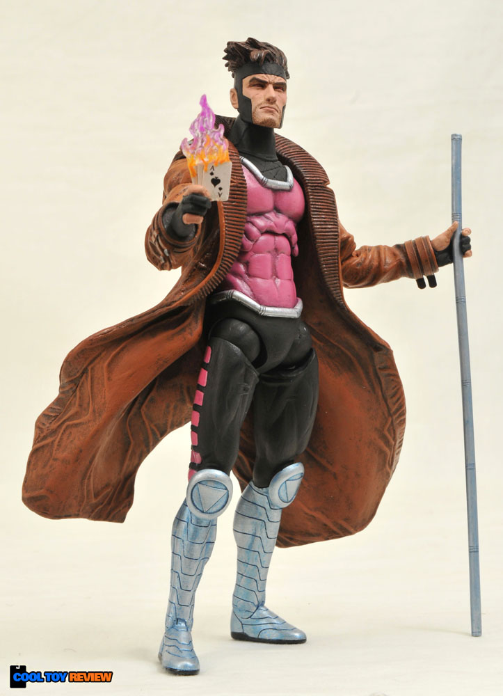 Marvel Selects Gambit action figure by Diamond Select Toys