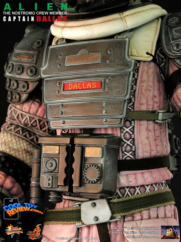  Hot Toys ALIEN Nostromo Crew Members - Captain Dallas 