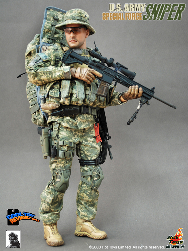 Hot Toys Military - M/SF/080430 - US ARMY SPECIAL FORCE SNIPER (Special Edition)