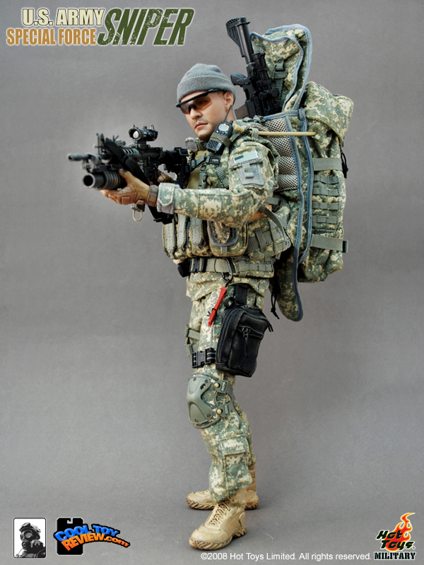 Hot Toys Military - M/SF/080430 - US ARMY SPECIAL FORCE SNIPER (Special Edition)