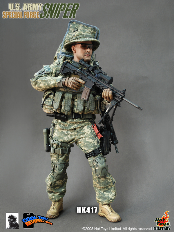 Hot Toys Military - M/SF/080430 - US ARMY SPECIAL FORCE SNIPER (Special Edition)