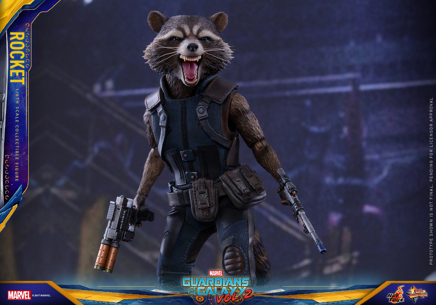 hot toys guardians of the galaxy vol 2 rocket