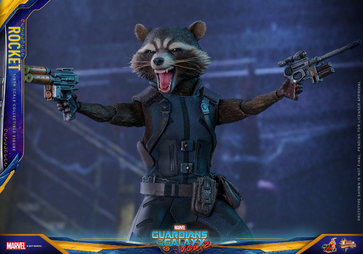 hot toys guardians of the galaxy vol 2 rocket