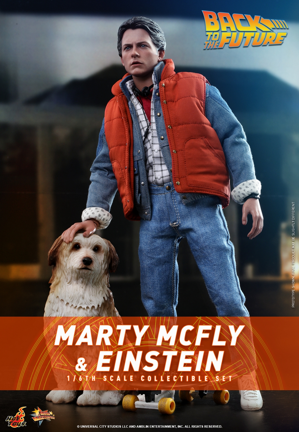 Hot Toys - BTTFI - Marty McFly and Einstein collectible set_Poster.jpg