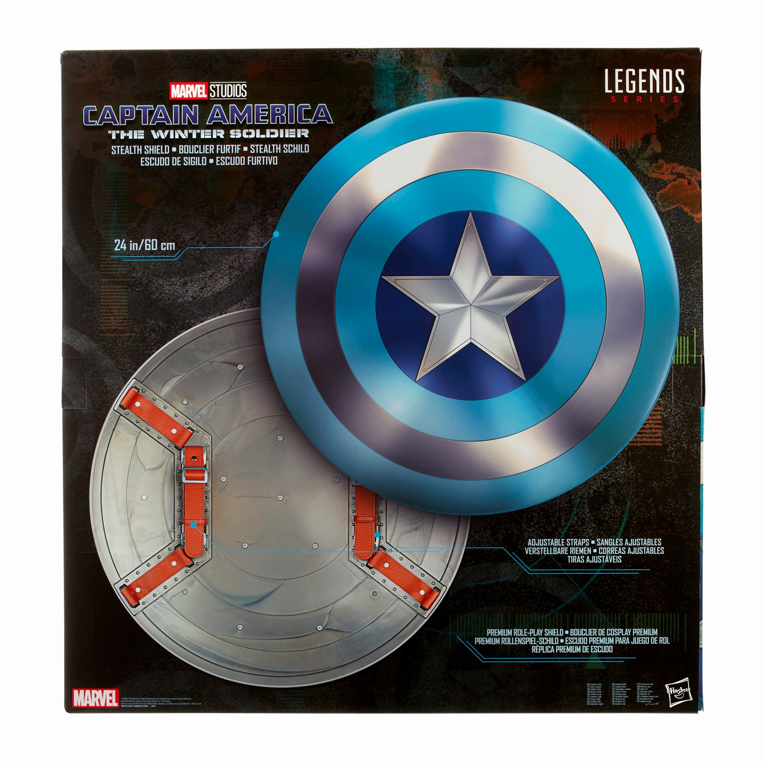 MARVEL LEGENDS SERIES CAPTAIN AMERICA THE WINTER SOLDIER STEALTH SHIELD - in pck (2).jpg