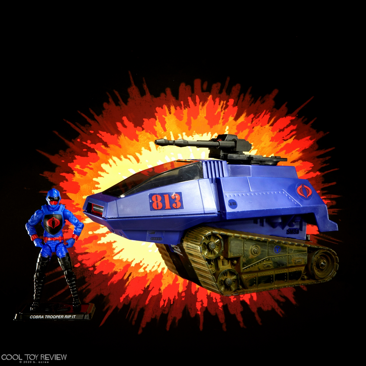 GI JOE Retro Collection Cobra HISS III - Image 2.jpg