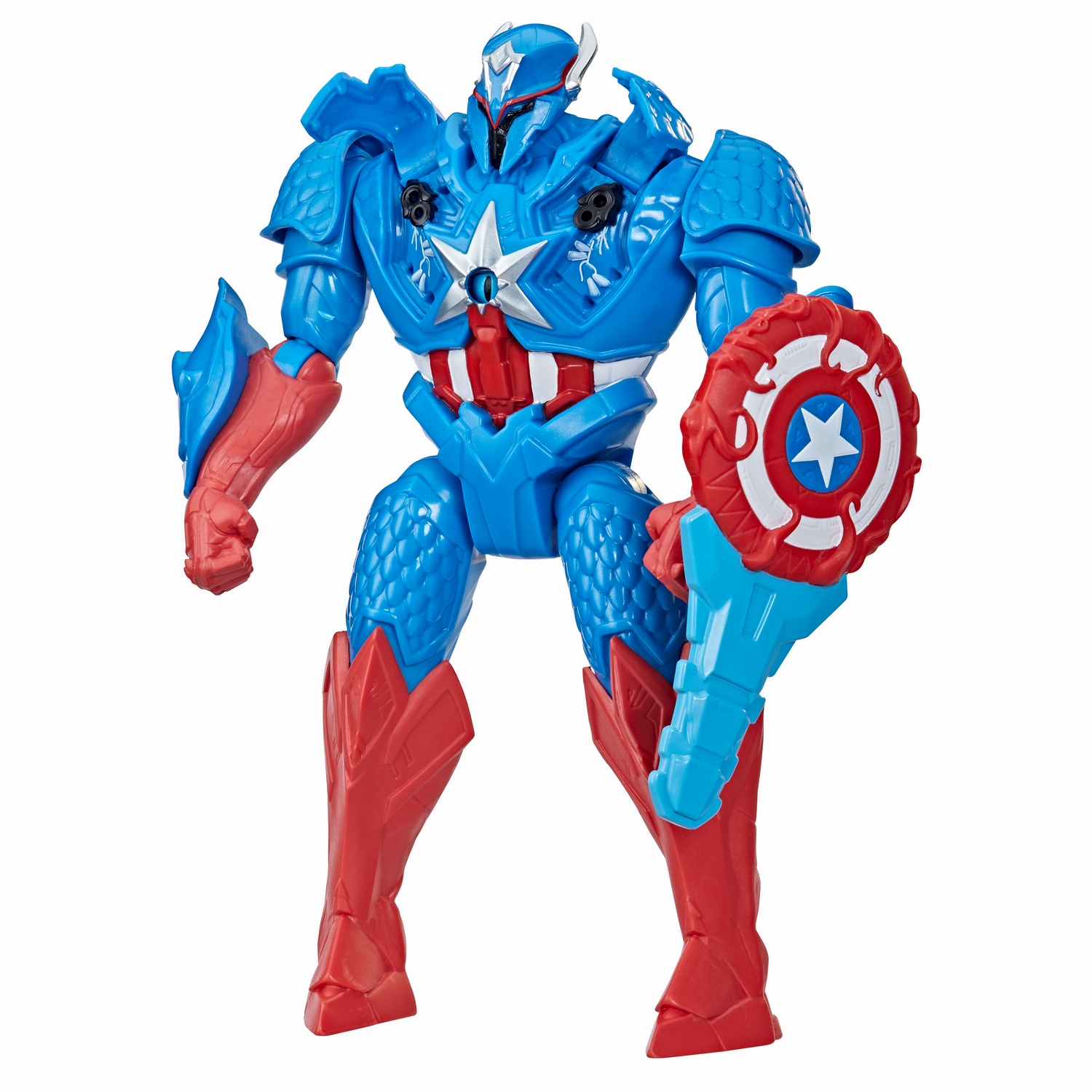 Marvel Avengers Mech Strike Monster Hunters Hunter Suit Captain America (OOP) 1.jpg