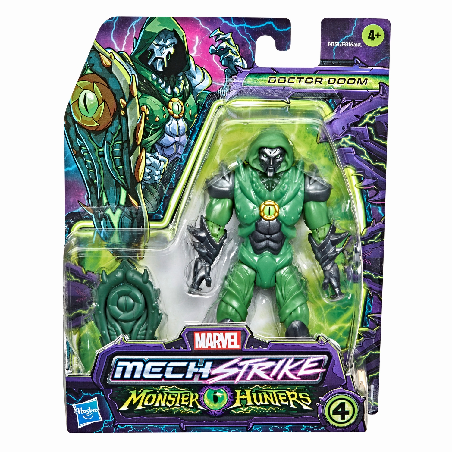 Mech Strike Monster Hunters 6-Inch-Scale Action Figures Dr. Doom (In-pack) 1.jpg