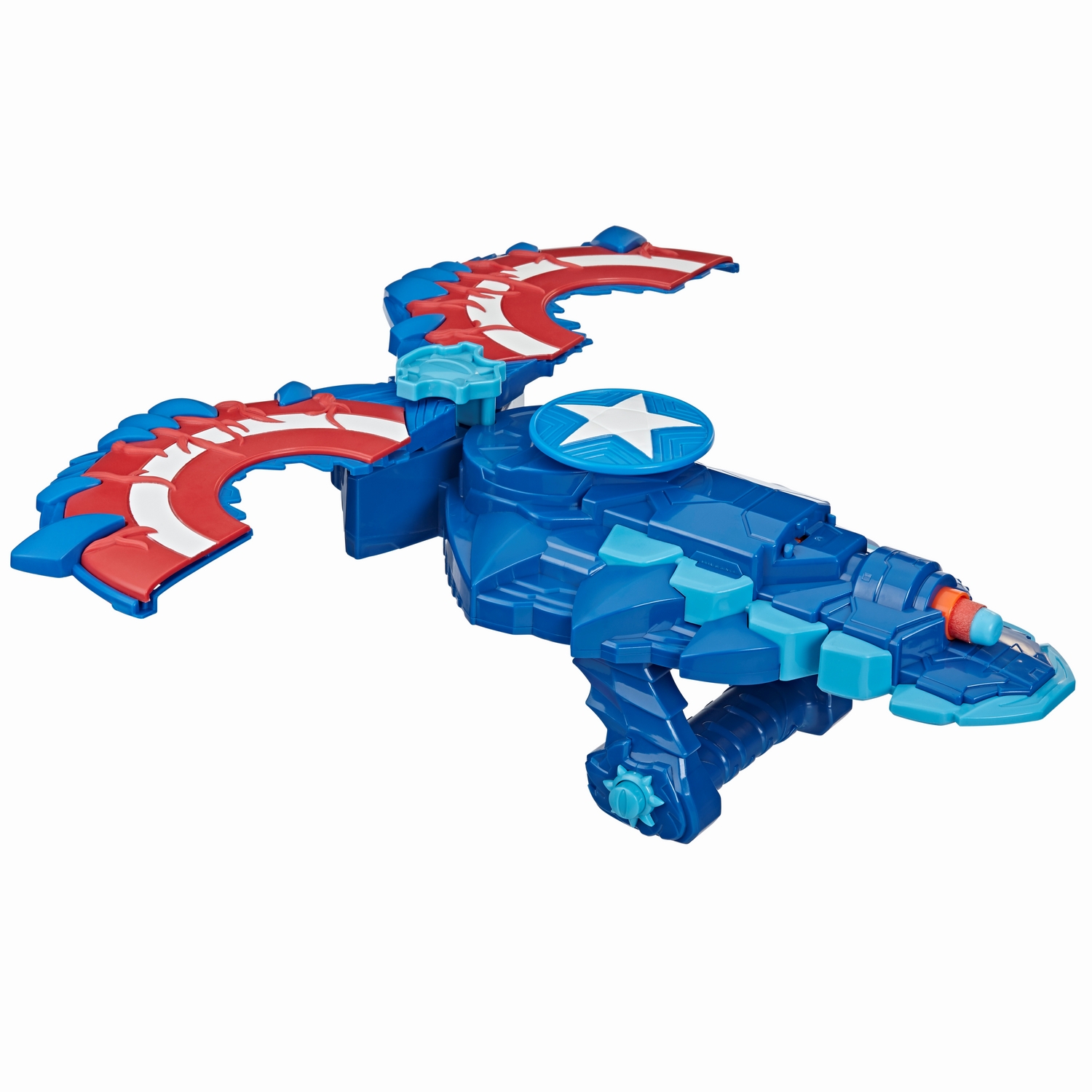 Mech Strike Monster Hunters Captain America Monster Blast Shield (OOP) 1.jpg