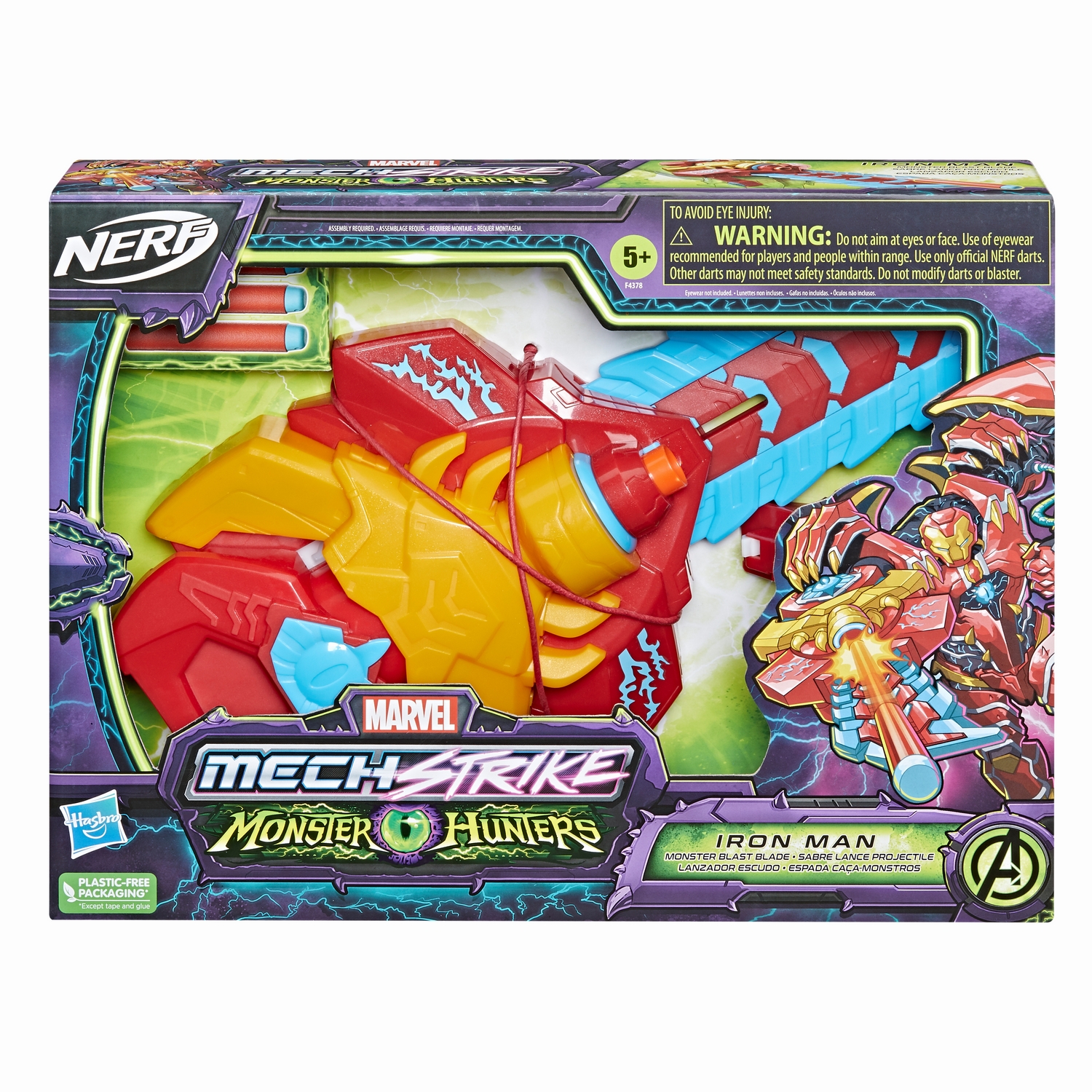 Mech Strike Monster Hunters Iron Man Monster Blast Blade (In-Pack) 1.jpg