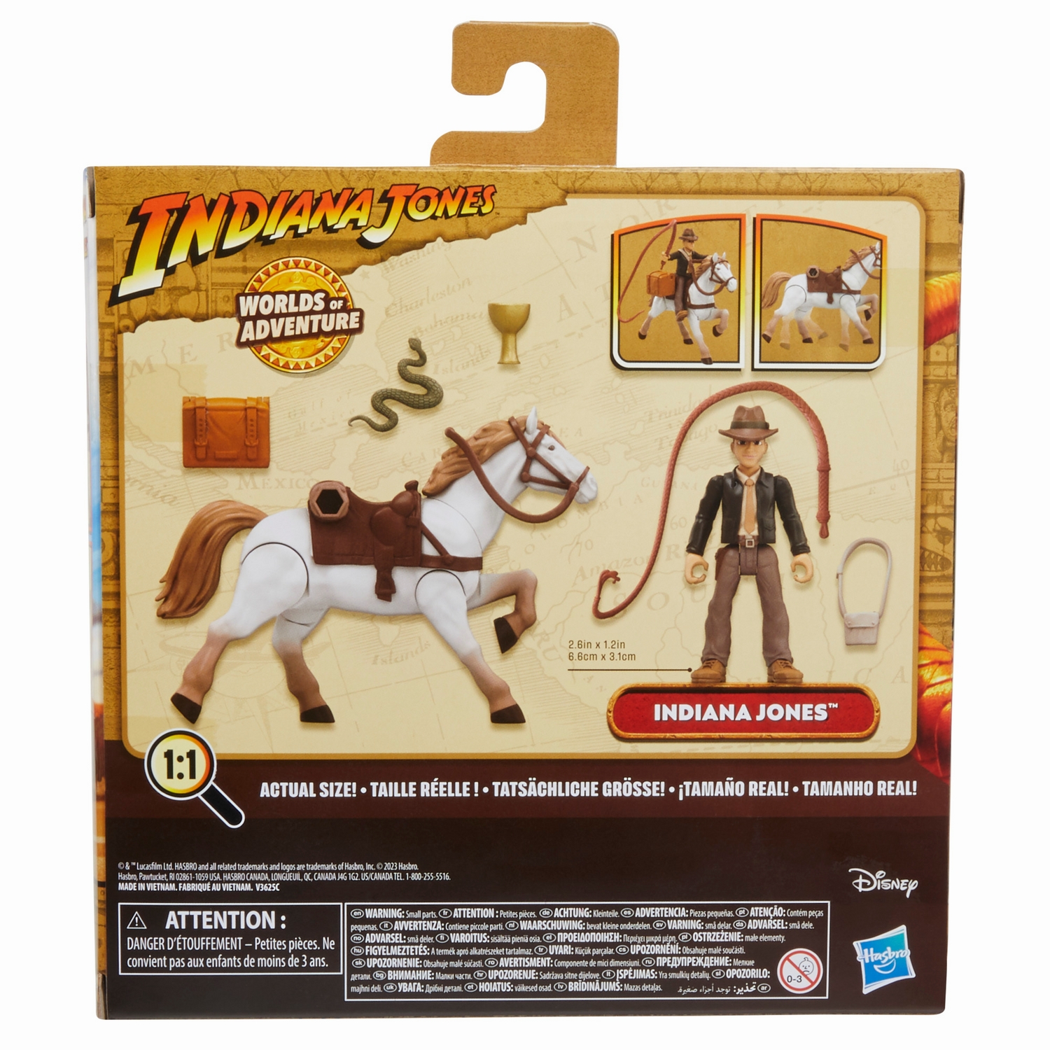 INDIANA JONES WORLDS OF ADVENTURE INDIANA JONES WITH HORSE - Package 2.jpg