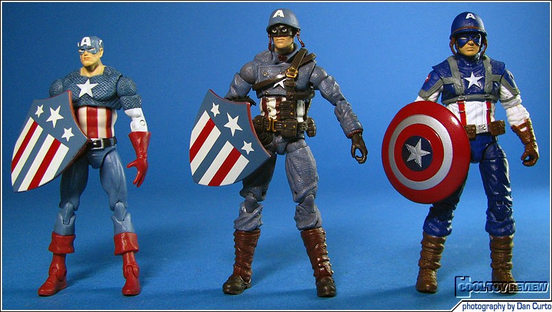 MARVEL UNIVERSE Captain America (1st Appearance) | MARVEL UNIVERSE Ultimate Captain America (World War II) | Captain America (Super Combat)